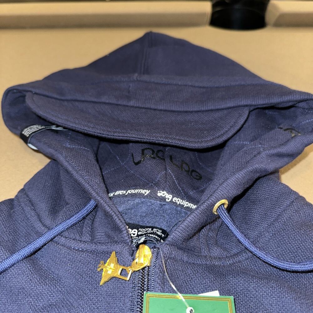 LRG Heritage Collection Caught Sleepin Zip Hoodie navy 2XL - Picture 8 of 14